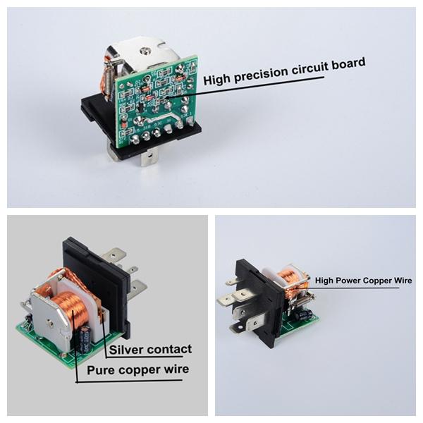 80 Amperage 5 Terminals Car Starter Relay Fit Volkswagen 171906383