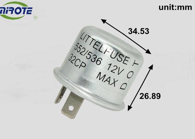 30 Amp Motorcycle Electronic Flasher For Led Turn Signals 12 Volt 26x26x30 Mm