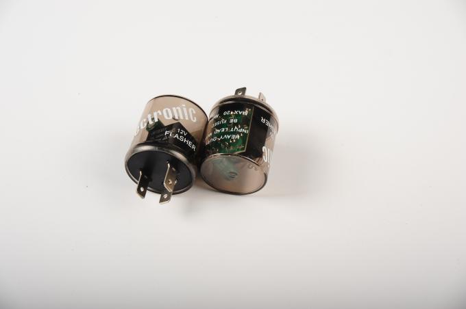 Automotive General Relay Electronic Led Flasher Turn Signal 12V 3 Pin Transparent Round Relay