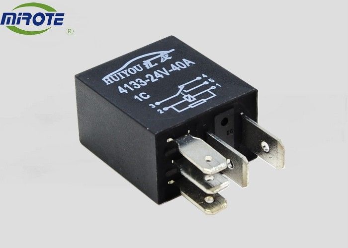 Gray Auto Electrical Relays , 5 Pin Universal 12 Volt Relay For