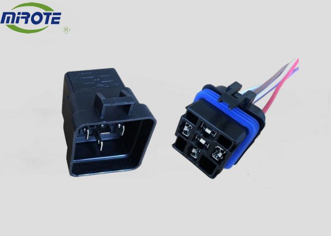 Waterproof 5 Pin Automotive Relay With Socket Wire