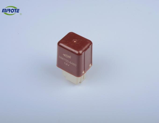 40 Amp 5 Pin Relay , Universal 12 Volt Relay Silver Alloy Contact Material90987-04002 / 056700-6780