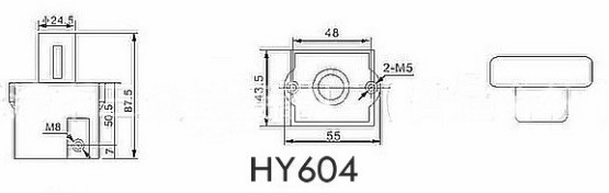 Round 250A Car Forklift Car Push Button Switch , Micro Push Button On Off Switch