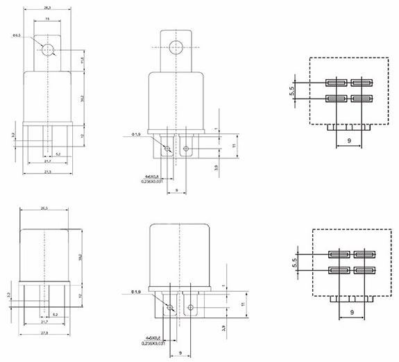 MB141980 Air Conditioner Relay