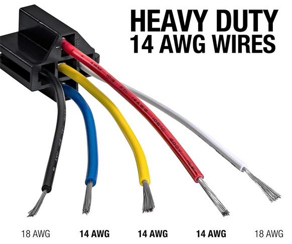 5 Pin 24v 40 Amp Micro Relay With Socket Automotive Wiring