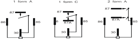 Factory direct car air conditioning relay 12V 40A relay universal electromagnetic relay 5 pin spdt relay 5