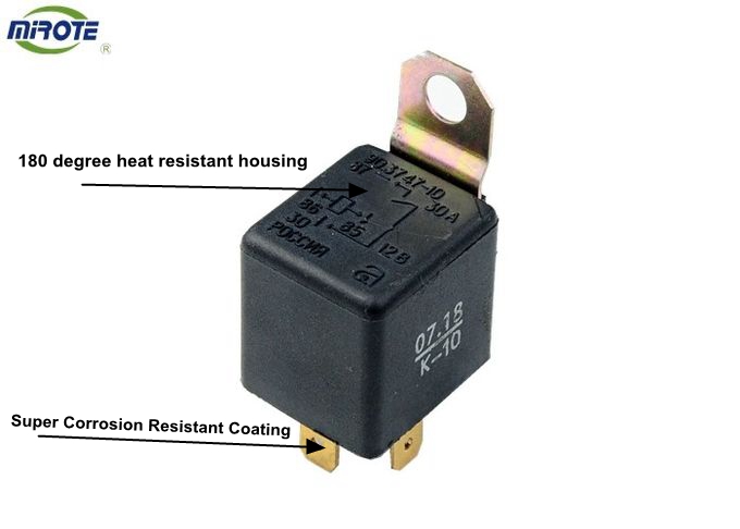 Relay 75.3777-10 / 90.3747-10 LADA relay 4 pin 30 amp 12Volt
