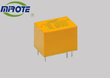 Yellow Cover 6 Prolong Automotive 24v Relay 15 Amp SPDT Type 15x12x10mm