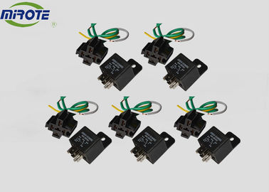 5 Pin 24V 40 Amp Micro Relay With Socket Automotive Wiring Harness Kits 5 Pre-wire pcb mount relay socket