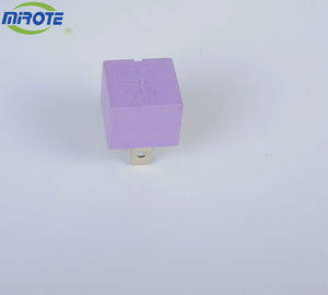 Purple cover 80 amp car relay, 24 volt relay 4 pin metal plate high power relayhigh power dc solid state relay