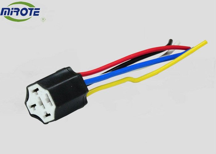 Recamic Socket Auto Wiring Harness 12V 5 Pins , SPDT Replacement Wire Harnesses For Autos 14 Awg
