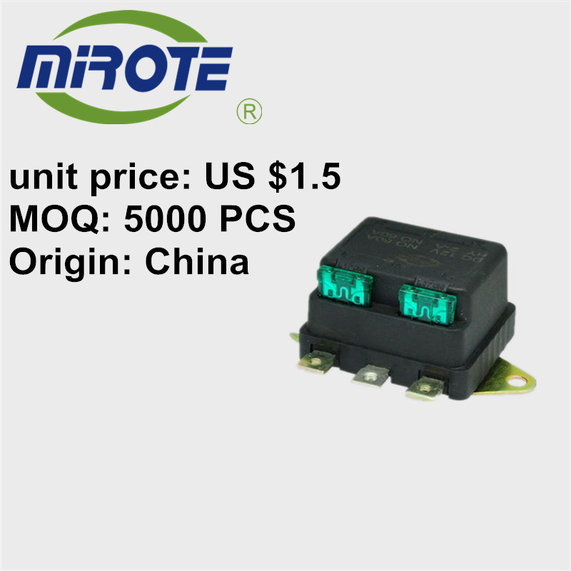 12 Voltage 60amp Dual Headlight Relay For Common Application Headlamps