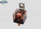 Universal 40a  24 Volt Automotive Relay With Led Light Double Contact  Transparent Cover