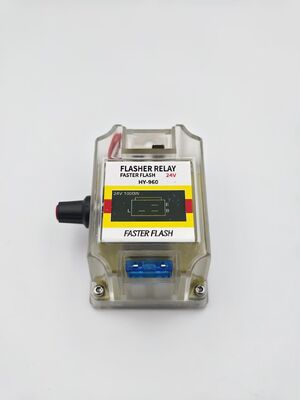3-pin turn signal flasher, fast flashing 24V relay module with adjustable function