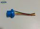 Blue Cover SPDT Automotive Electrical Wiring Harness 4 Pins For Automotive Relay