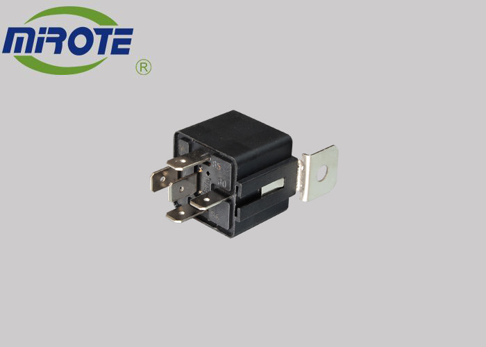 Non Waterproof 5 Prong Universal 24Volt Relay With Black Cover Braided ...