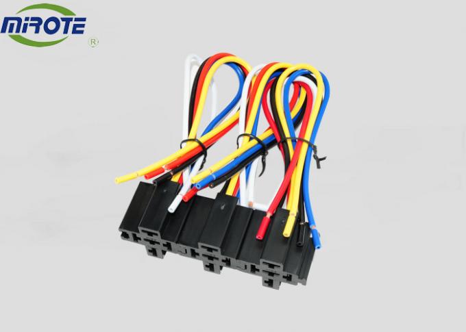 5 Pins SPDT Type Auto Wiring Harness With Slide Wires 3 Pack 12 Volt