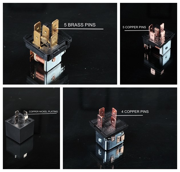 Factory direct car air conditioning relay 12V 40A relay universal electromagnetic relay 5 pin spdt relay 10