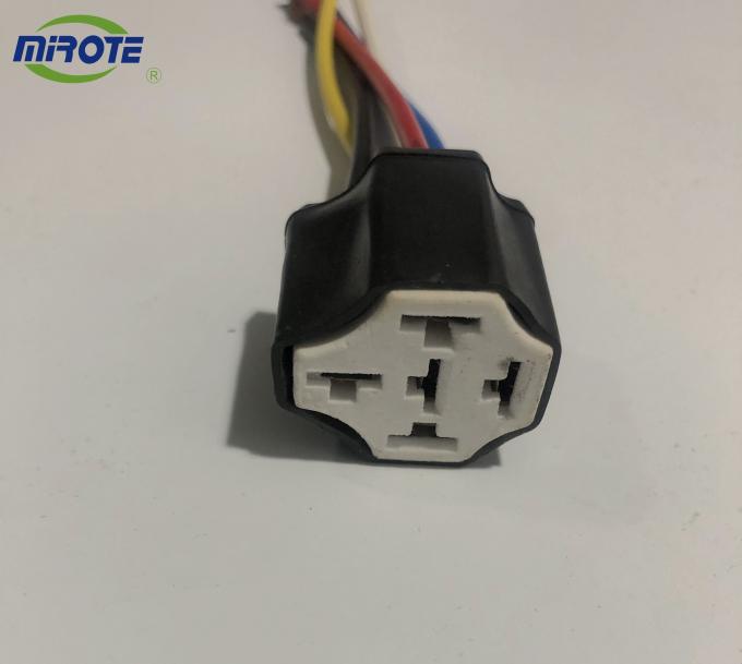 Recamic Socket Auto Wiring Harness 12V 5 Pins , SPDT Replacement Wire